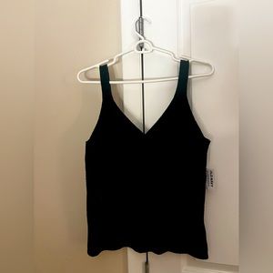 Dark green sweater tank